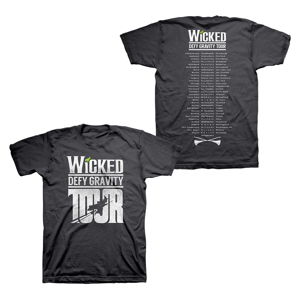Wicked Block Letter Tour Tee – Wicked the Musical Store