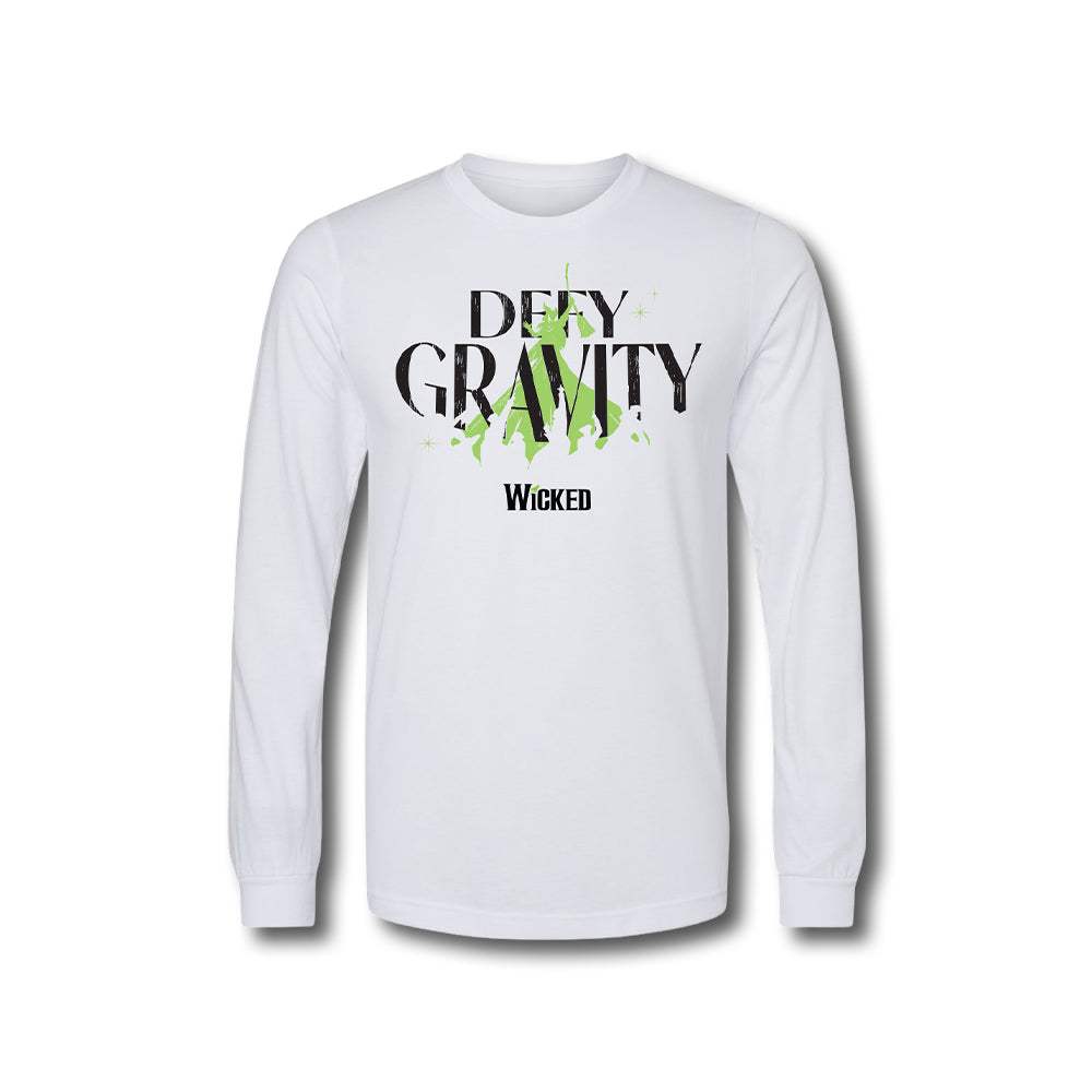 Wicked Unisex Defy Gravity White Long Sleeve – Wicked the Musical