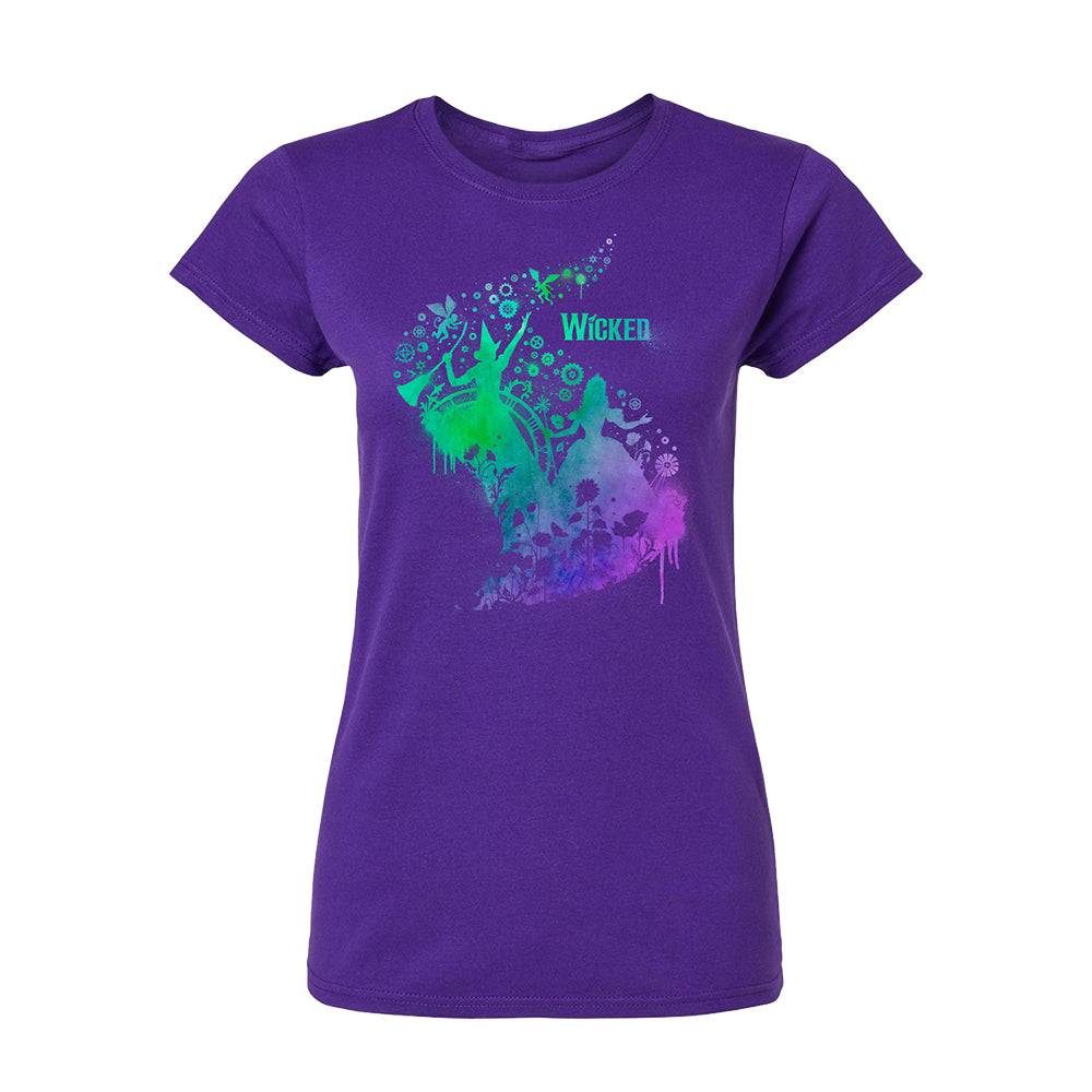 Wicked Fitted Painted Tee