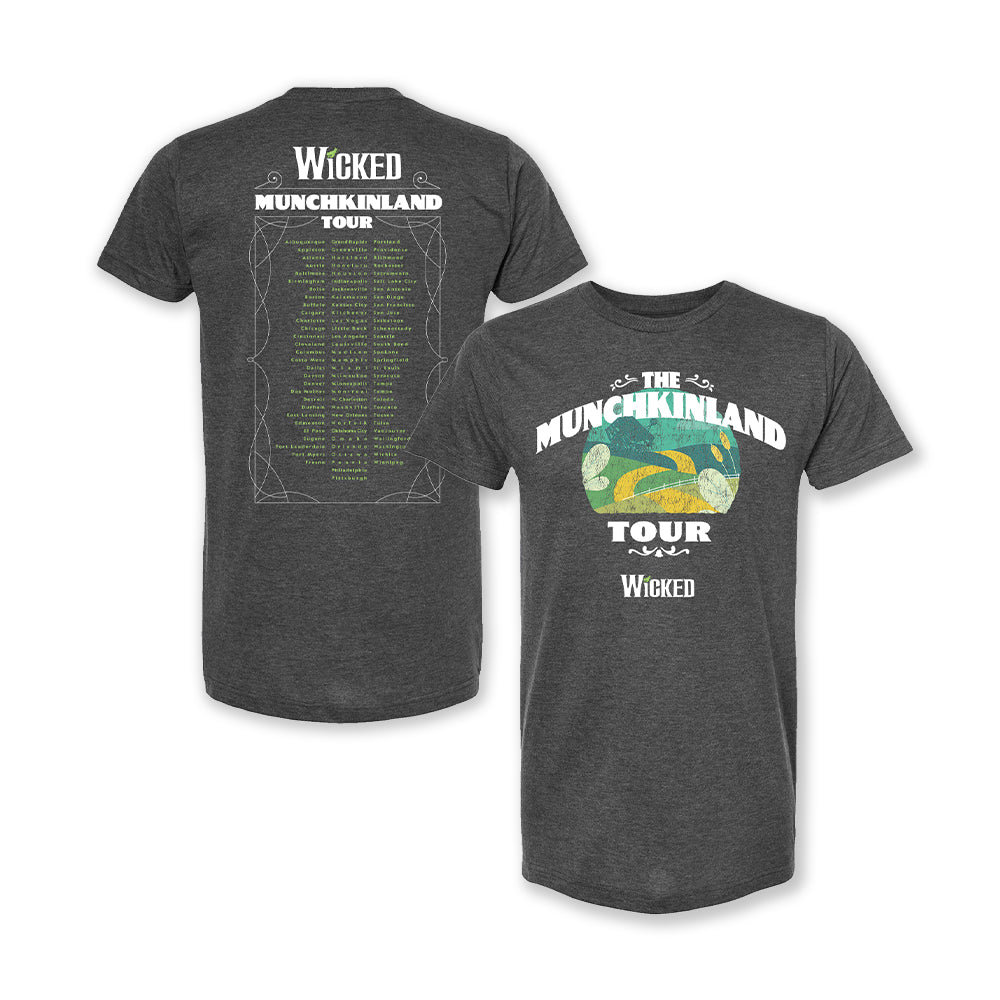 Wicked Unisex Munchkin Land Tour Tee