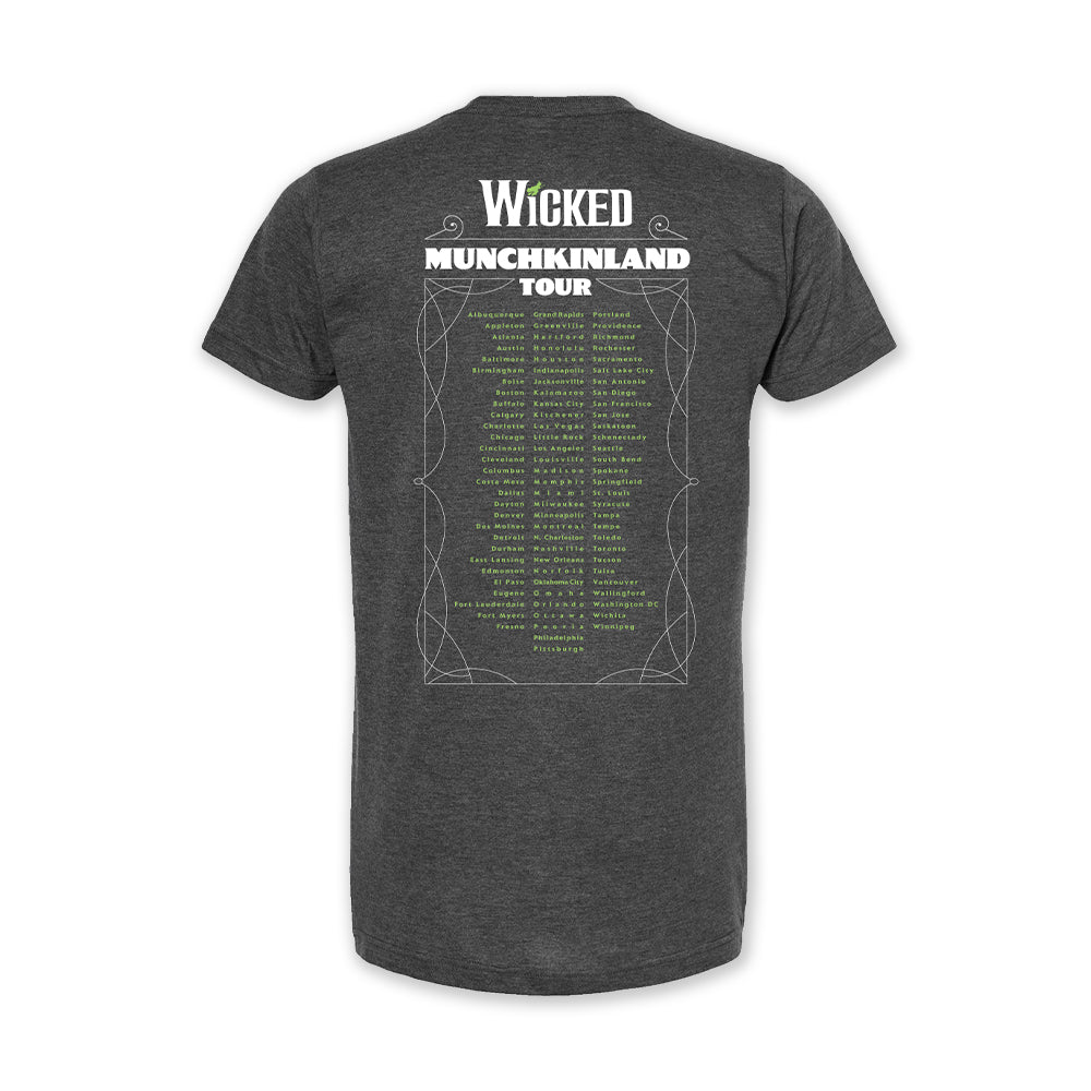 Wicked Unisex Munchkin Land Tour Tee