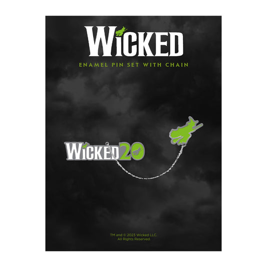 Wicked 20th Logo Pin