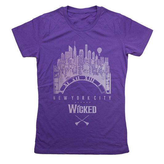 Wicked Women's NYC Clock Tee